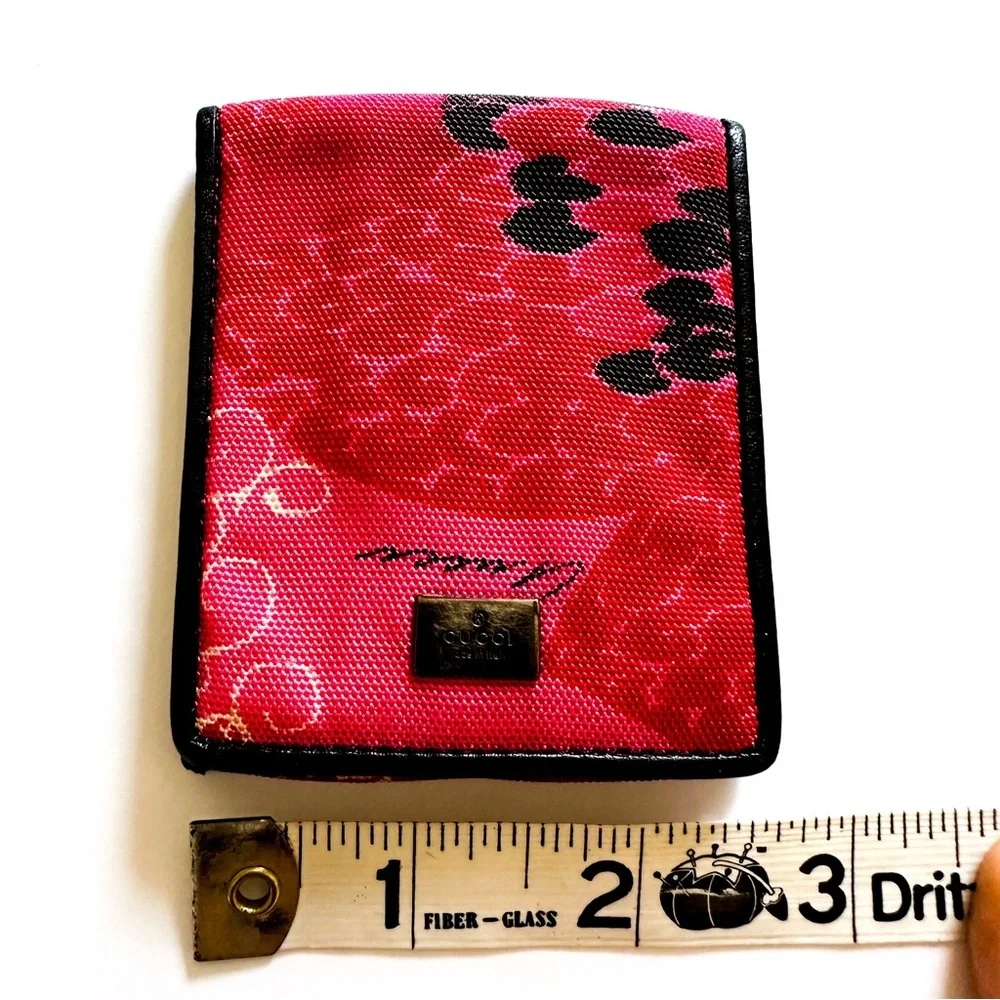 Tom Ford Gucci Red Print Logo Condom Wallet Holder Collector’s Piece Rare HTF